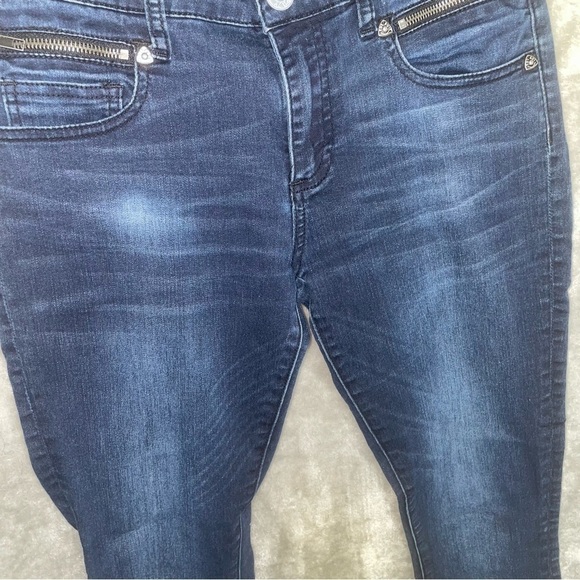 Kut from the Kloth Emma Ankle Skinny Jeans Dark Stone Washed Size 4 - Picture 2 of 8
